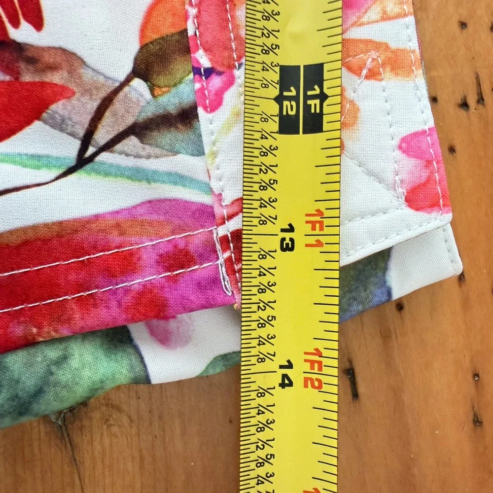 NWT RipSkirt Hawaii Wrap Skirt Floral XS Length 2 Tropical Colorful Beach Resort - Picture 6 of 7